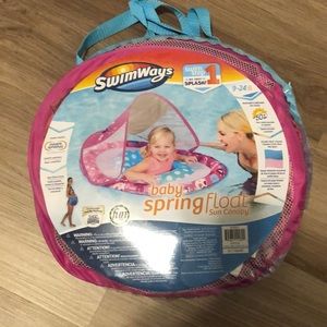 Baby float with canopy!